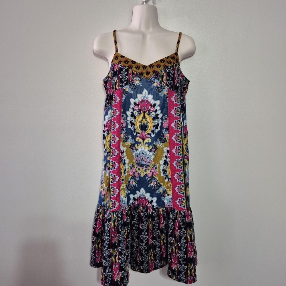 Anthropologie Zadie Velvet Slip Dress